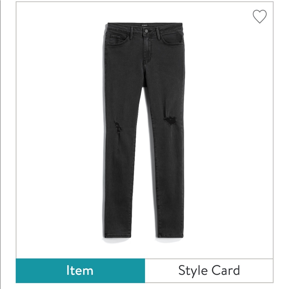 Just Black Distressed Jeans size 10 - Picture 1 of 6